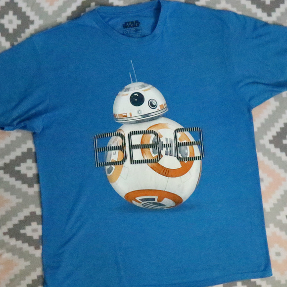 STAR WARS BB-8 Droid Tee T-shirt Like New